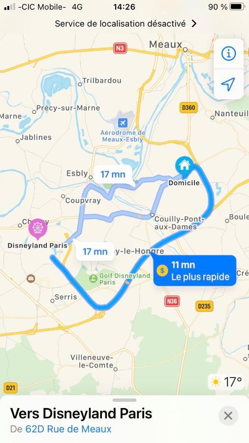 Cocon Familial Proche Disneyland Paris Ferienhaus *